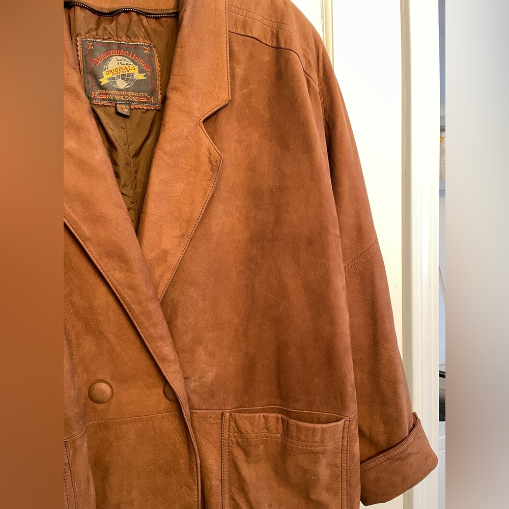 Adventure Bound by Wilson Leather Trench Coat - Picture 5 of 12